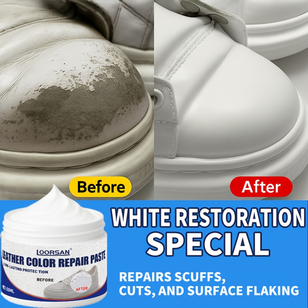 White Leather Repair Kit - Eas - Sneaker Care Spray ulasan dan harga