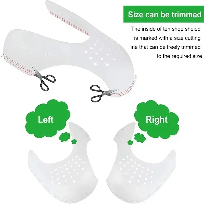 2 Pair Anti Crease Shoe Head P - Sneaker Care Crease Protector ulasan dan harga